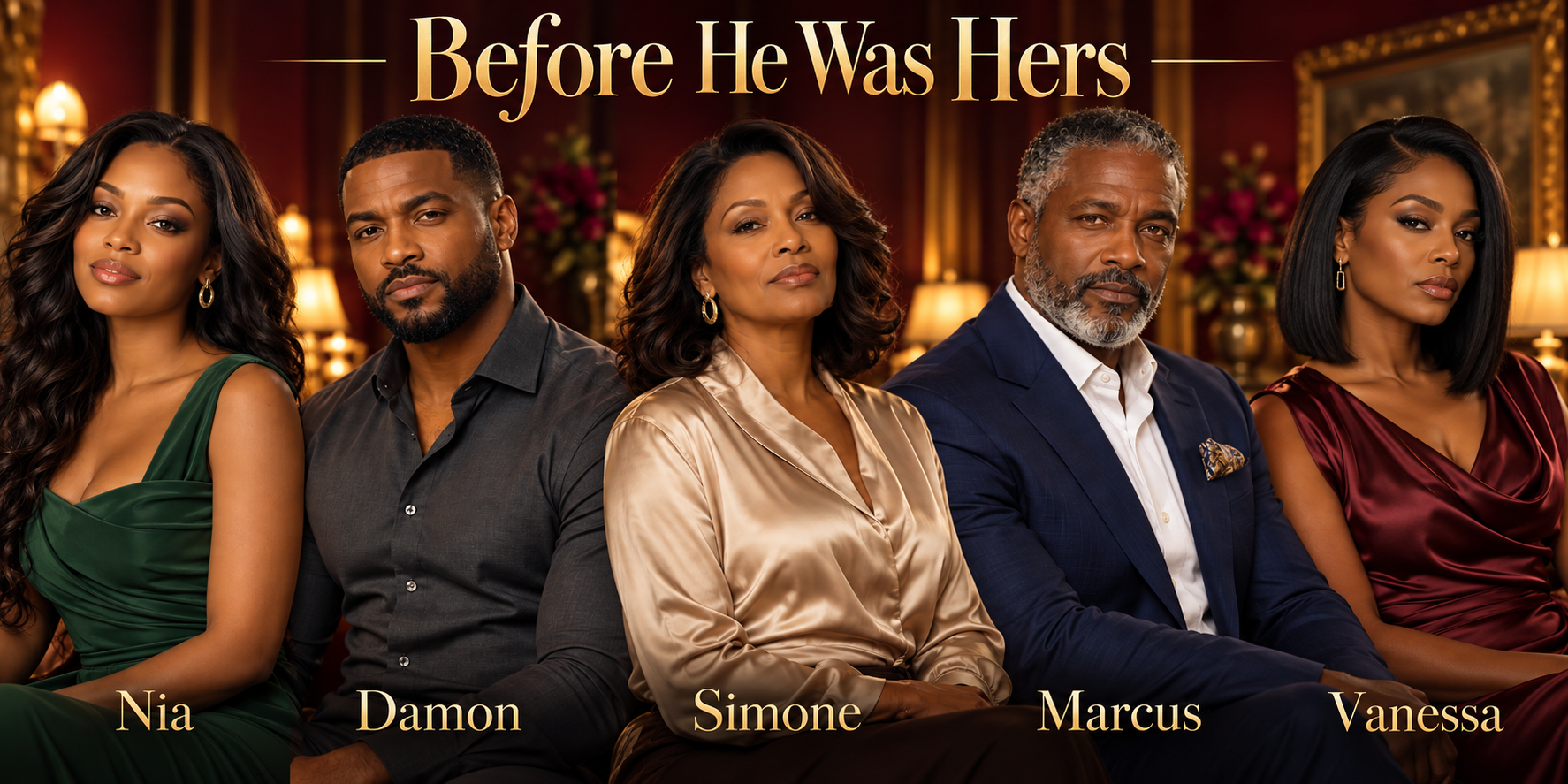 From left: Nia Bennett, Damon Ellis, Simone Bennett, Marcus Bennett, and Vanessa